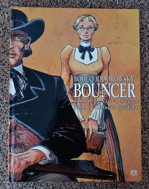 BD - Bouncer: A Viúva Negra + Coração Dividido (duplo, tomo 6 e 7)