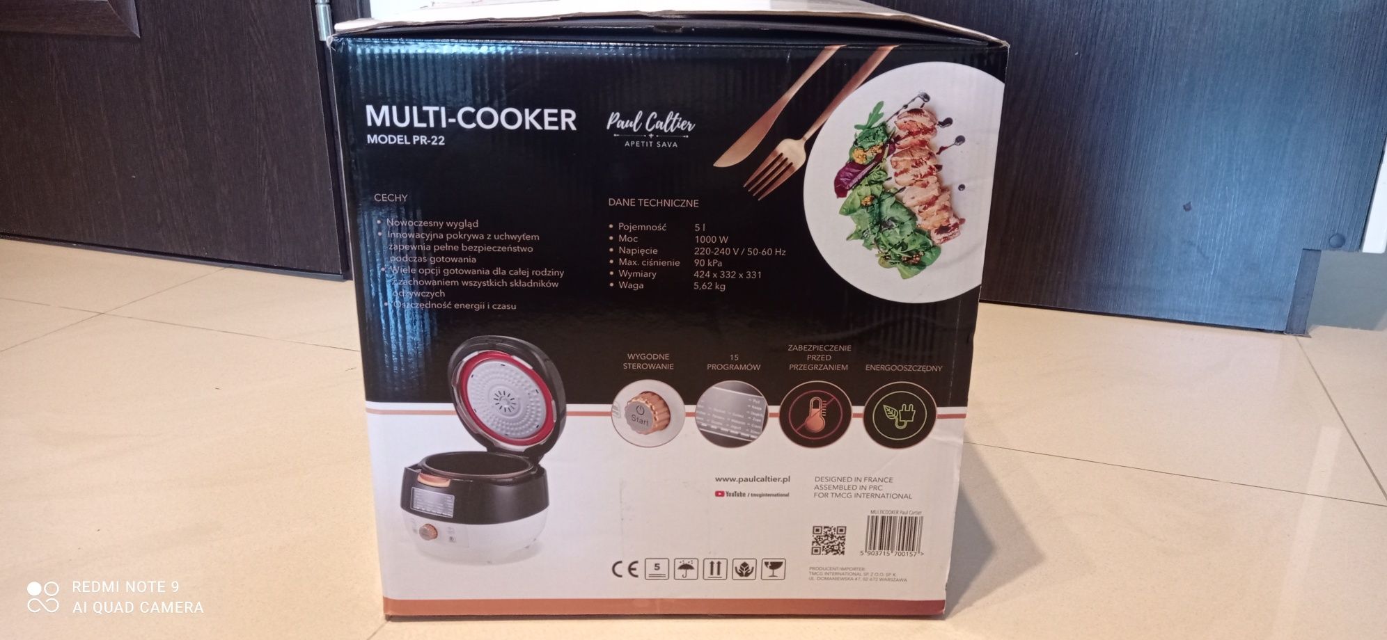 Multi cooker model PR - 22 NOWA sztuka
