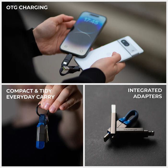 inCharge X multi kabel USB 6 kombinacji