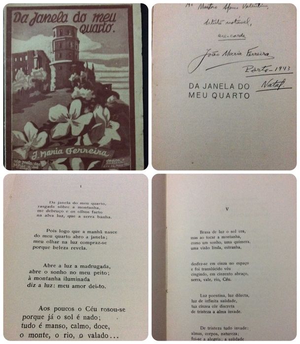 Da Janela do Meu Quarto. Por João Maria Ferreira. Assinado pelo autor