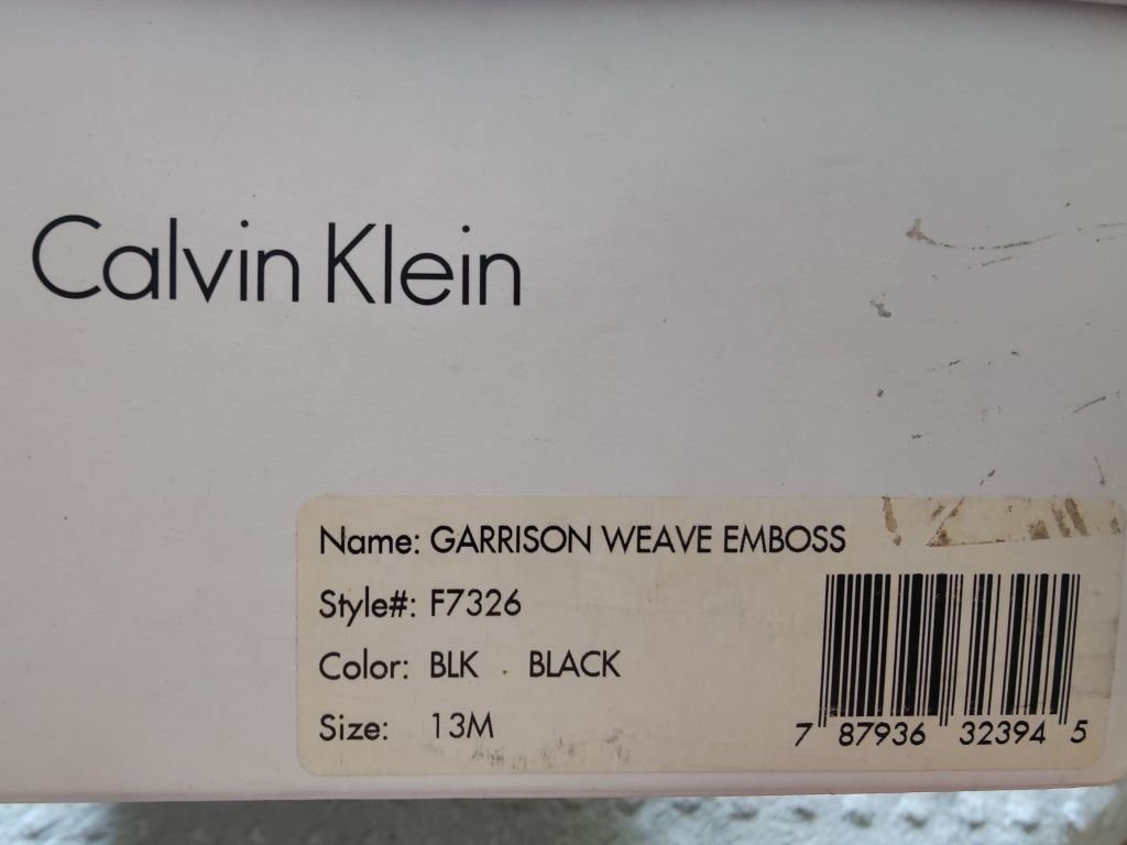 Ботинки Calvin Klein, размер US 13, 31 см. Цена 4700