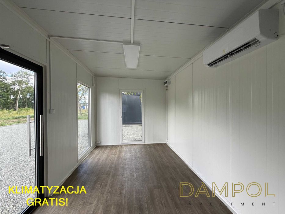 Od ręki Pawilon biały 600x300, kiosk, handlowy, klimatyzacja gratis!