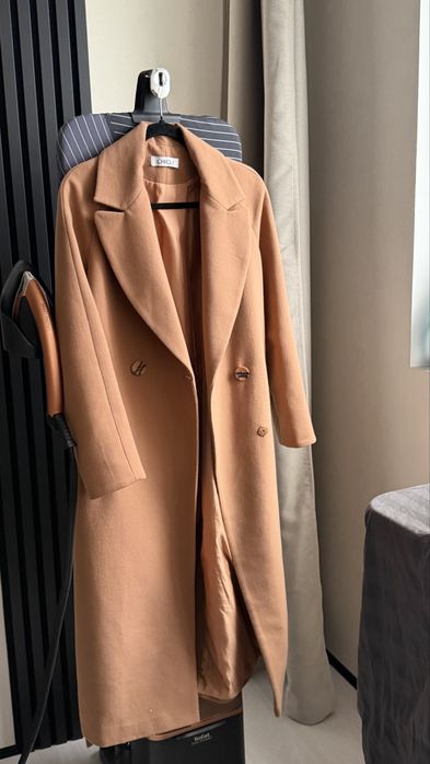 Натуральне шерстяне пальто Chicly розмір S