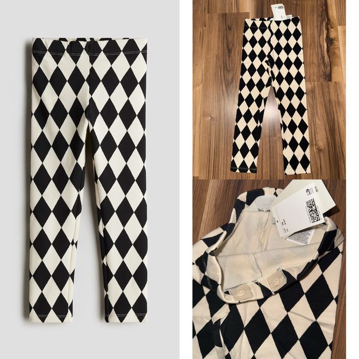 Теплі лосини на флісі h&m на двічинку 4-5-6-7-8-9-10 років hm лосіни