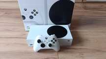 Konsola X BOX Series S + Pad + 2 Gry