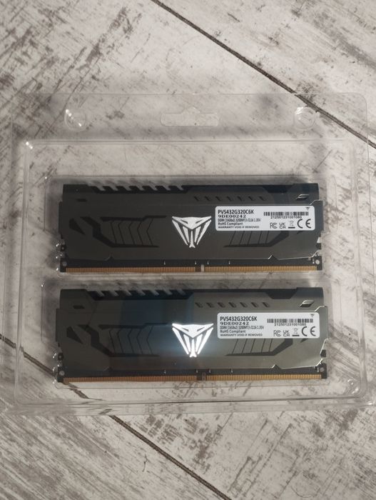 Patriot Viper gaming 32 GB RAM 3200 mhz 16CL