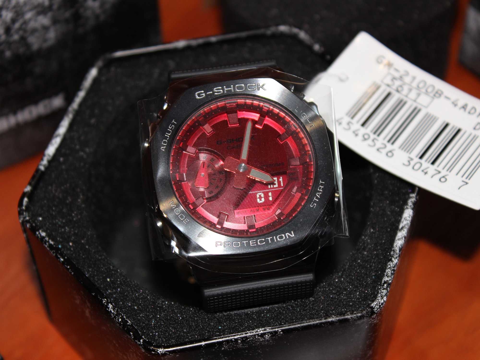 Casio G-Shock GM-2100B-4ADR 4A годинник оригінал металевий новий