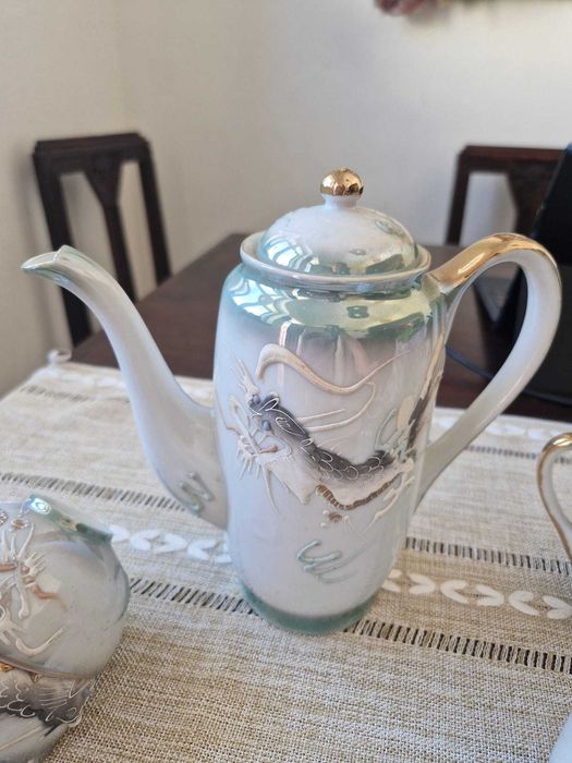 Serviço chá Dragão vintage