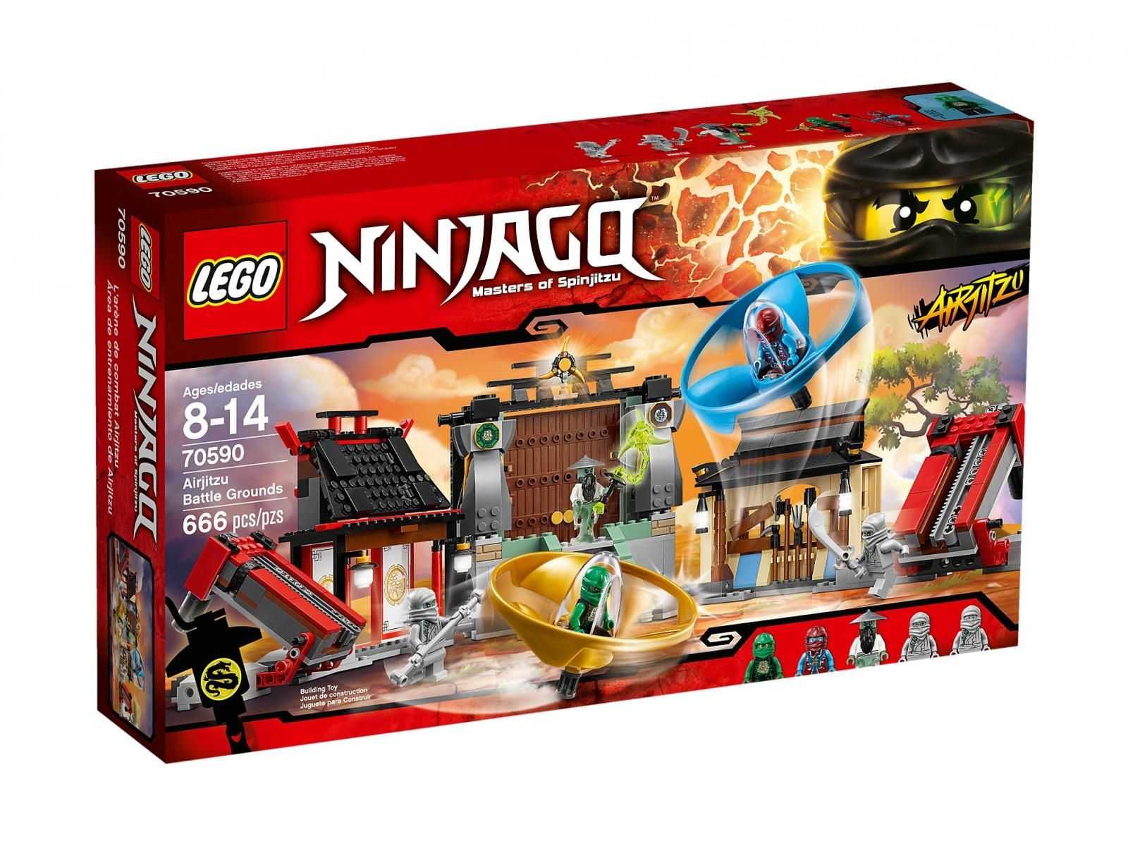 Klocki LEGO Ninjago 70590 - Plac bitewny airjitzu