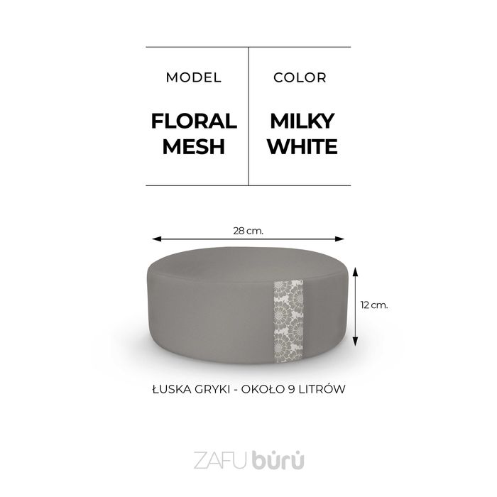 Poduszka do medytacji i jogi ZAFU z gryką – LOVEBURU