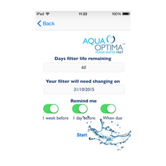 Dzbanek Do Wody Aqua Optima Oria 2,8L + Filtr 60 Dni + Bidon 600Ml