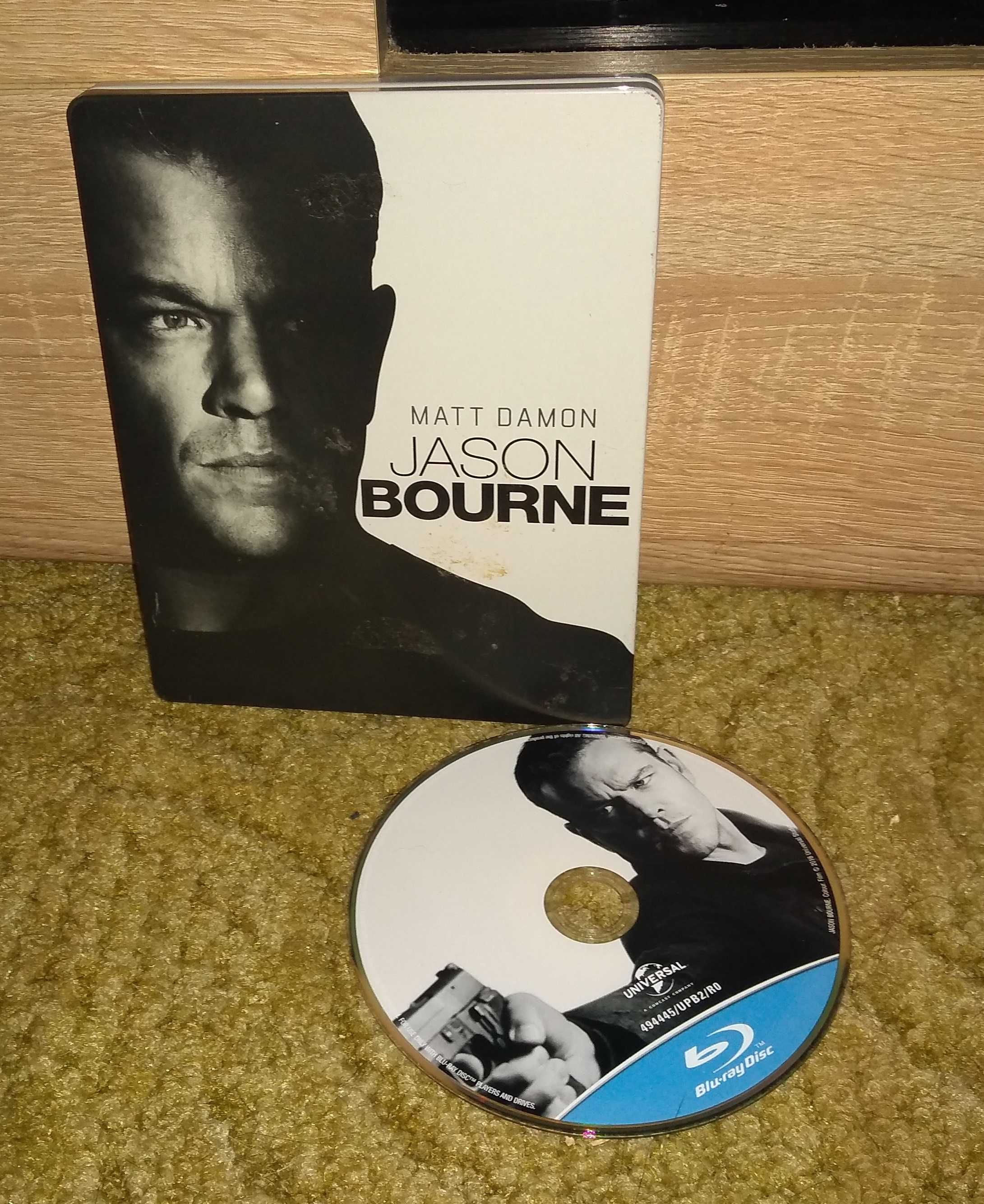 Jason Bourne / STEELBOOK / Idealna / Blu-Ray/ Lektor PL