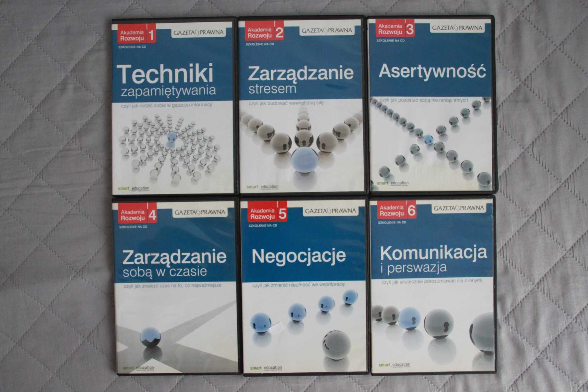 Akademia Rozwoju Gazeta Prawna, szkolenie, 6 x CD (komplet)