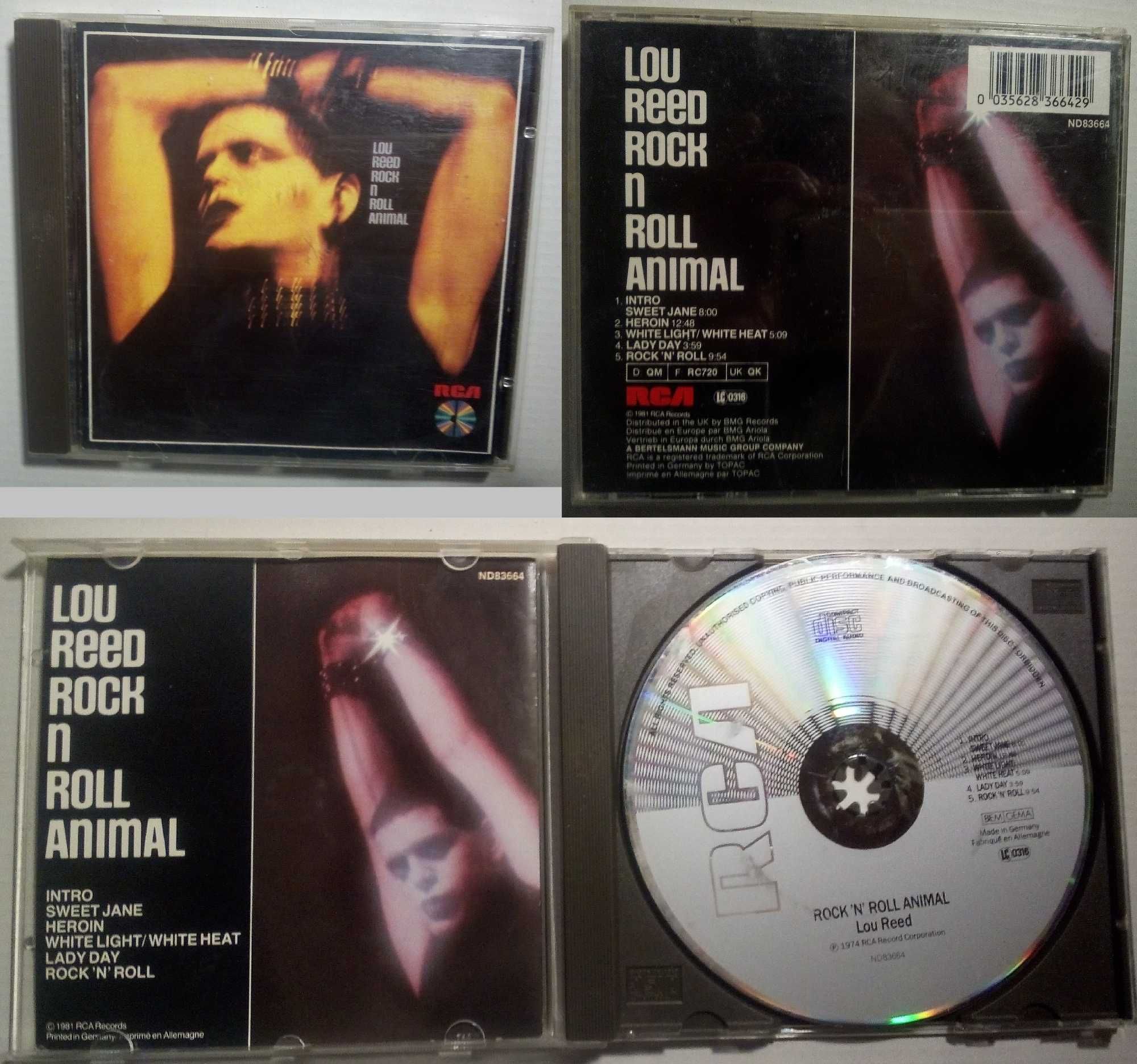 Discografia de LOU REED (1942–2013) — 5 CDs (um dos quais duplo)