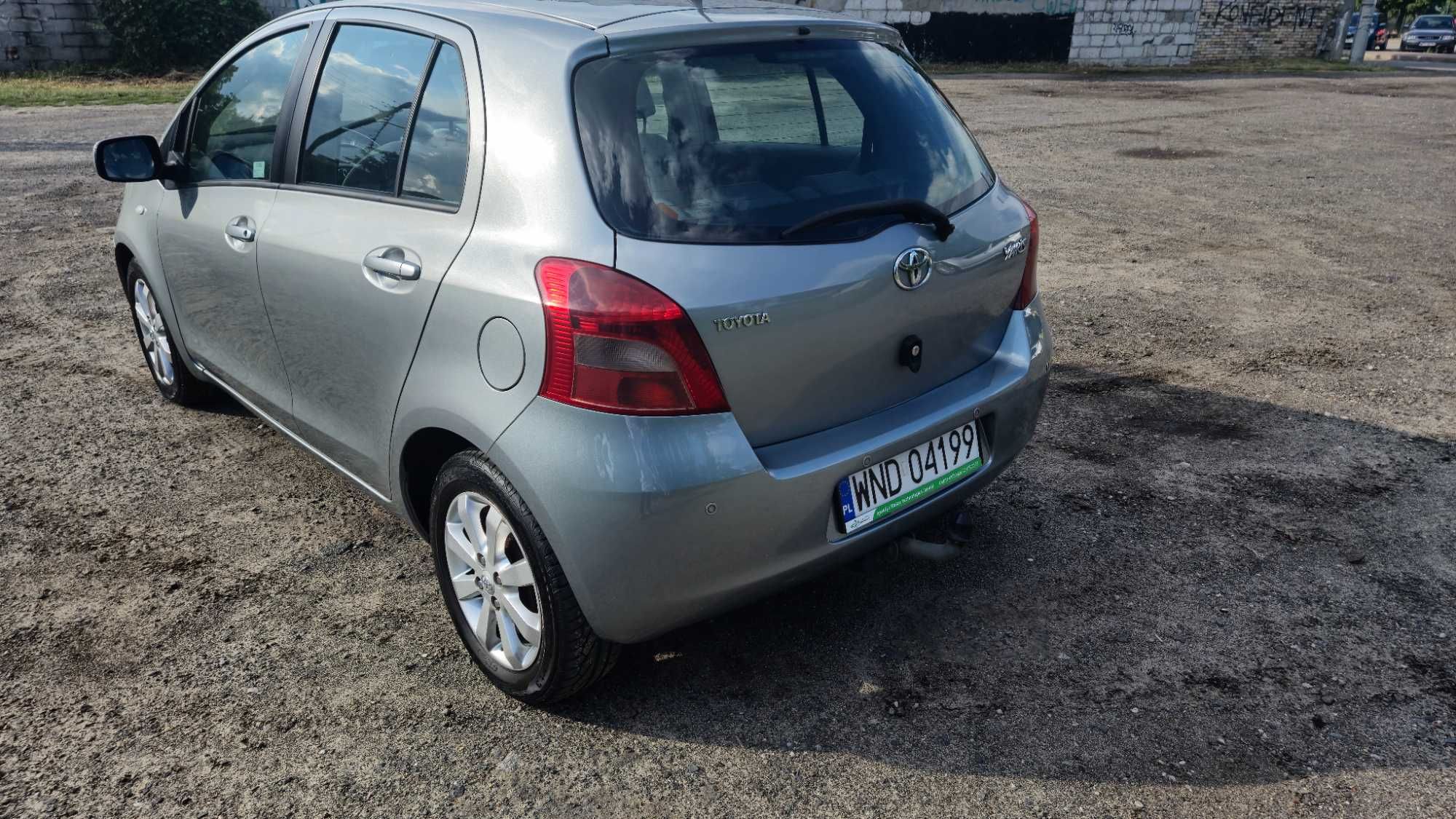Toyota Yaris 1,3L wersja Sol 2008 r.