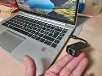 Сетевой Адаптер USB-C Tipe C to Lan Internet Tipe C to 3,5mm Джек