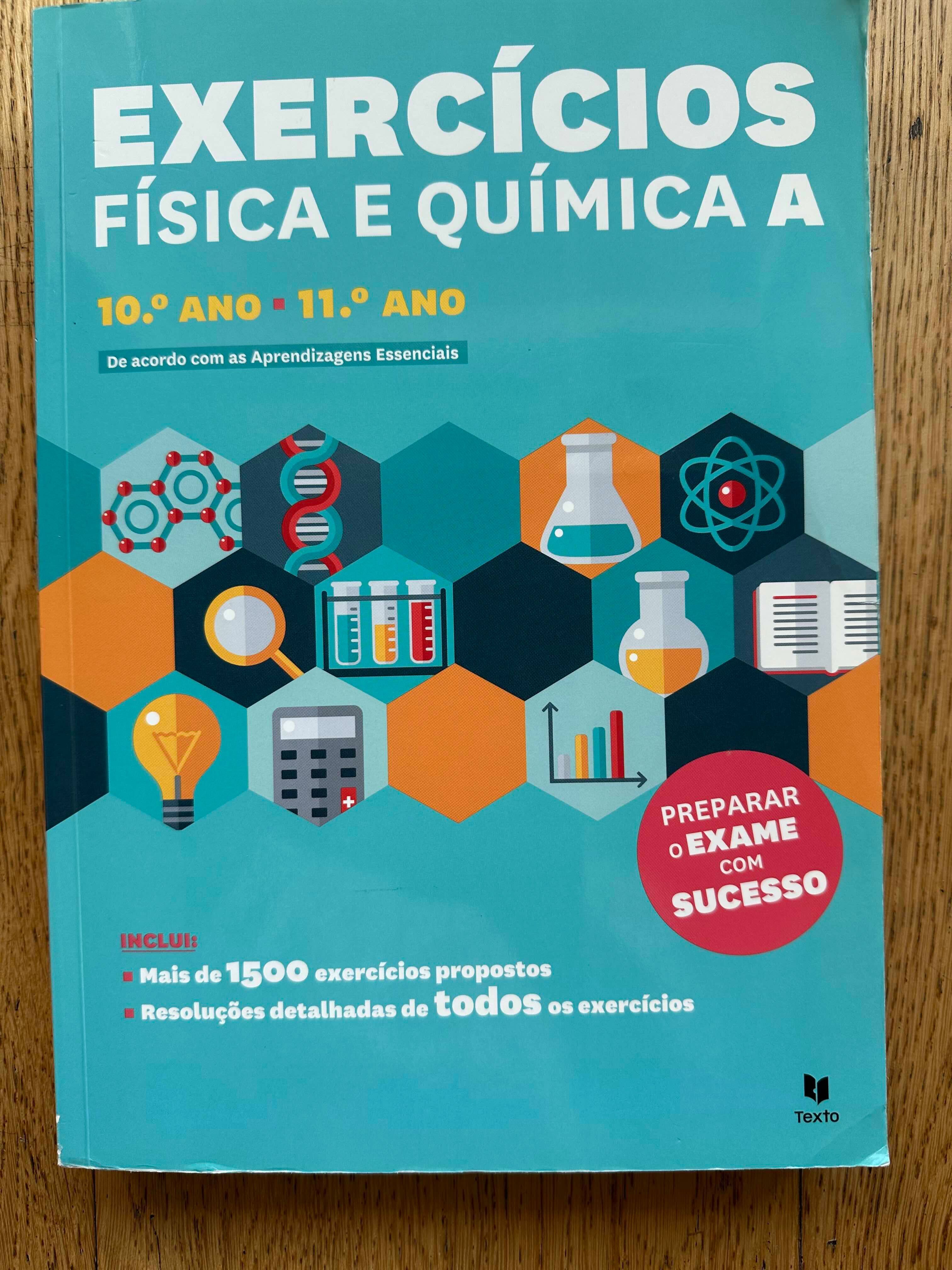 Livros Apoio Escolar Fisica e Quimca 10º e 11º ano