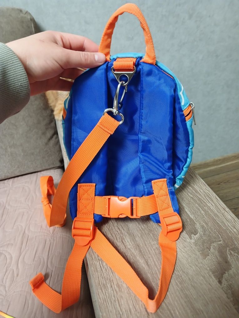Pepa, peppa   рюкзак, портфель з ручкою для батьків,  з повідком