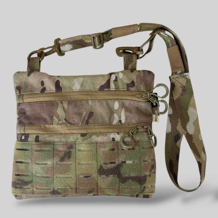 ‼️Сумка тактична мультикам, мессенджер через плече Cordura 1000D‼️