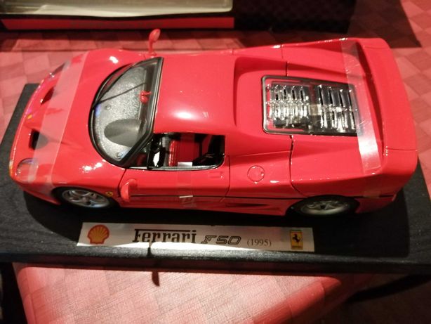 Coleção Shell Ferrari Vermelho F50 (um*dezoito)