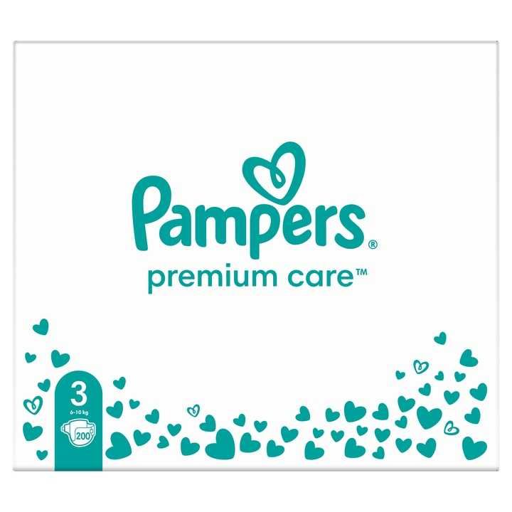 Pieluszki Pampers Premium Care Pieluchy Monthly Box S3 200 szt