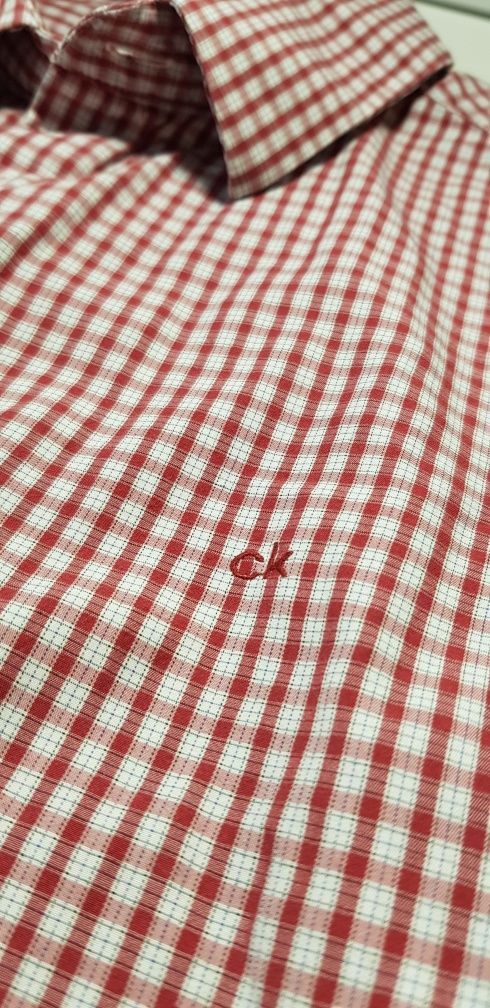 Koszula krata calvin klein M