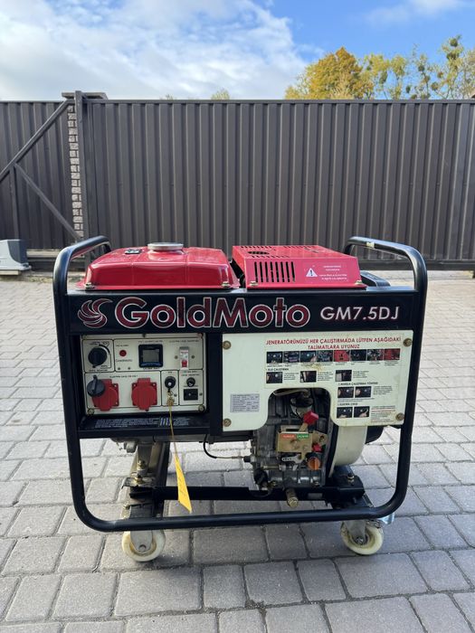 Дизельний генератор (електрогенератор) GoldMoto GM7,5DJ