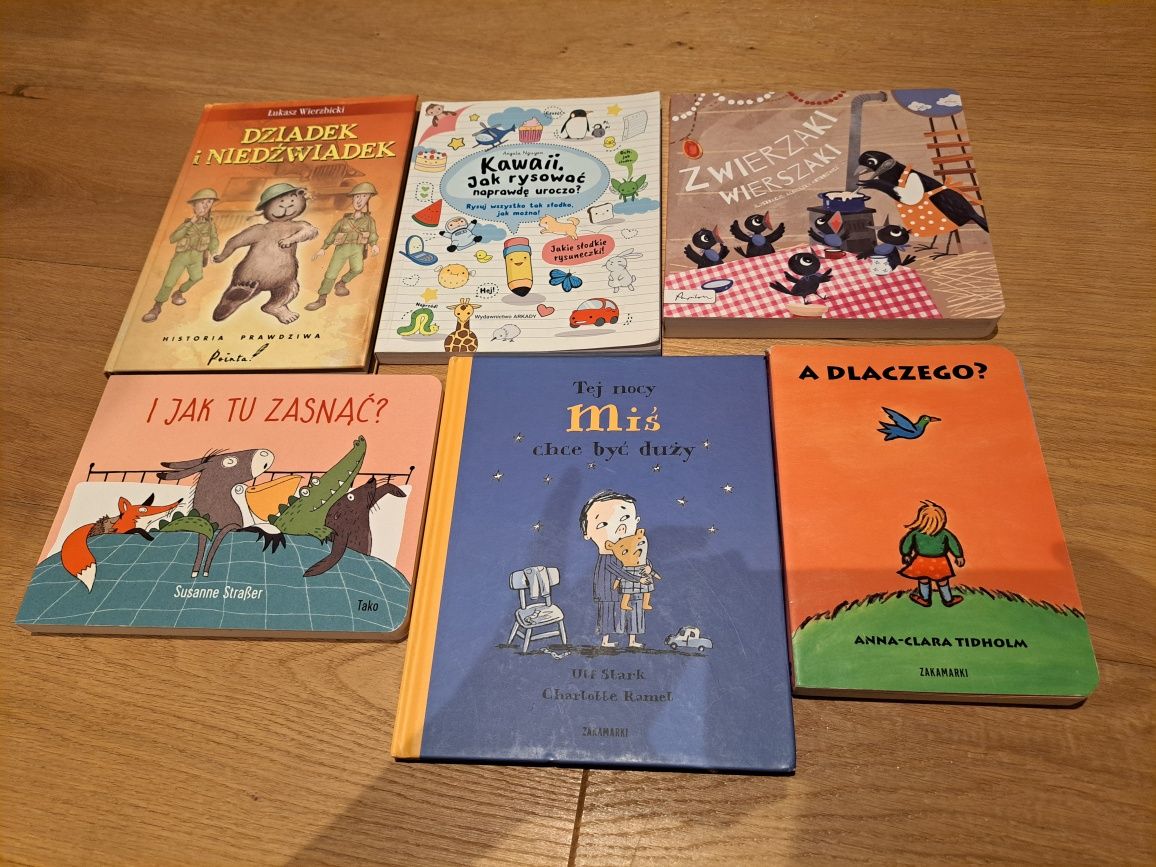 Bajki książki dla dzieci różne