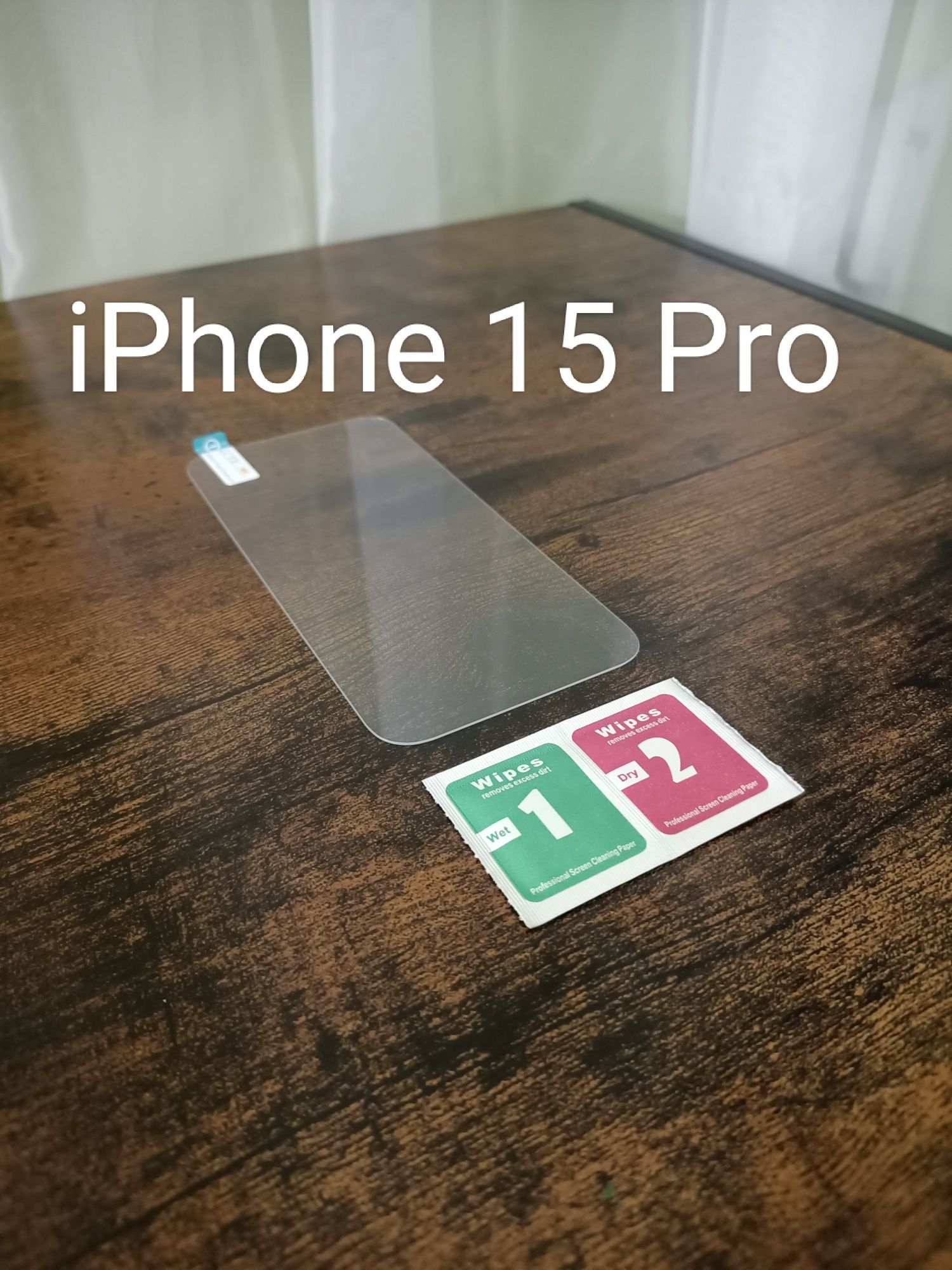 Szkło ochronne - iPhone 15 Pro