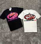 Черная / Белая Футболка • Nike Jordan Air Max • XS S M L XL • BIG Logo