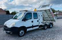 Iveco DAILY 35C17  3.0 HPI 170KM B+E Klima Wywrotka Dubel Kab 7-osób Ład. 2Tony !OKAZJA!