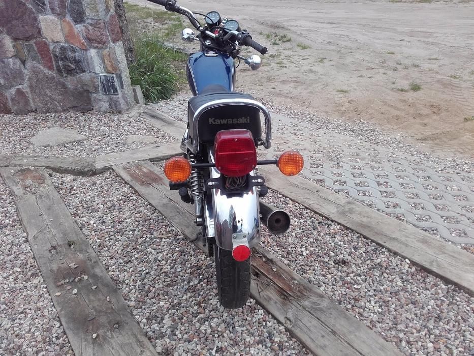 kawasaki kz250 kz 250 koło felga lagi błotnik wahacz półka części