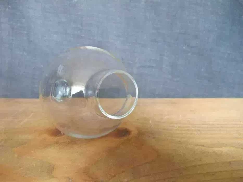 Szklany klosz/komin_lampa naftowa_mont.38 mm