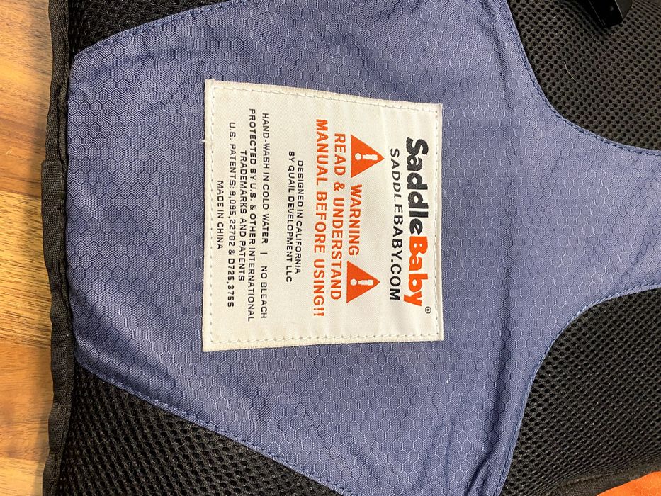 Nosidełko dla dzieci Saddle Baby Pack z plecakiem