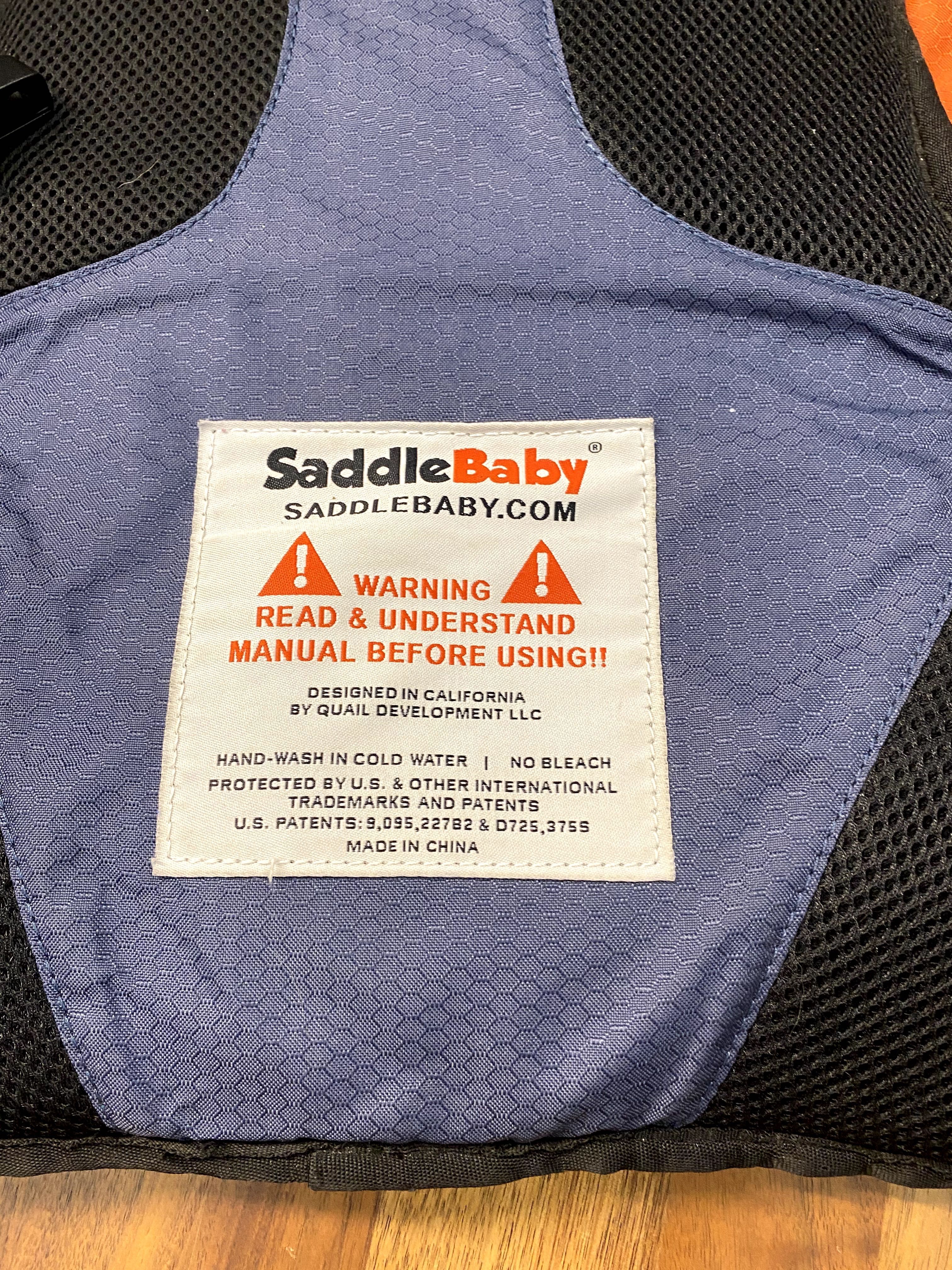 Nosidełko dla dzieci Saddle Baby Pack z plecakiem