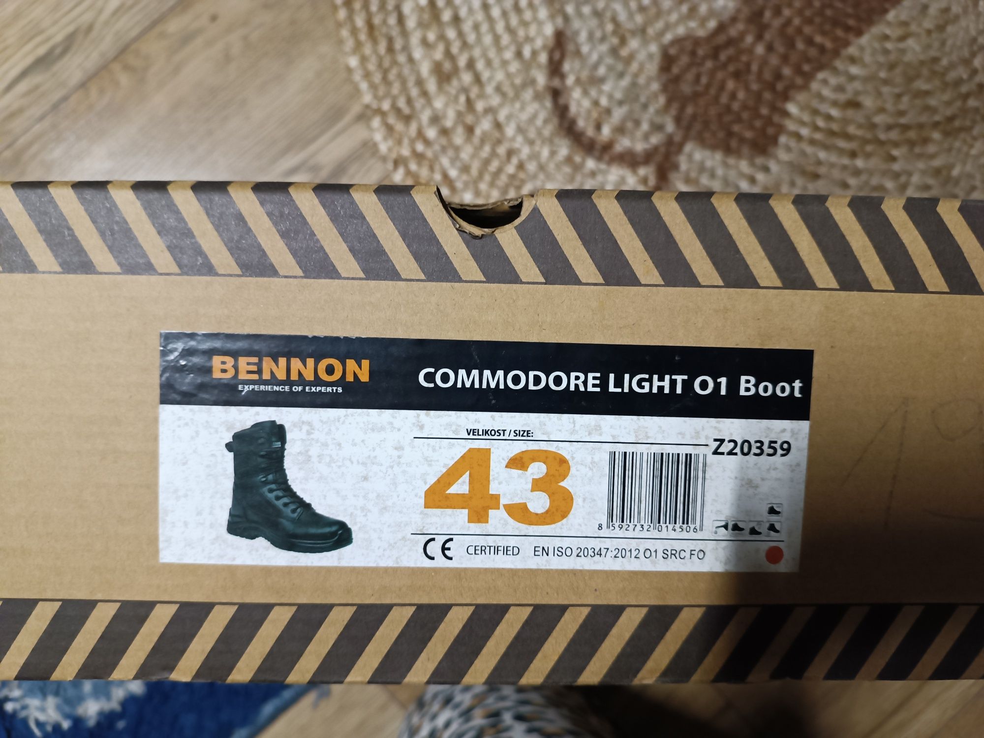 Buty wojskowe  Bennon Commodore Light 01 Boot