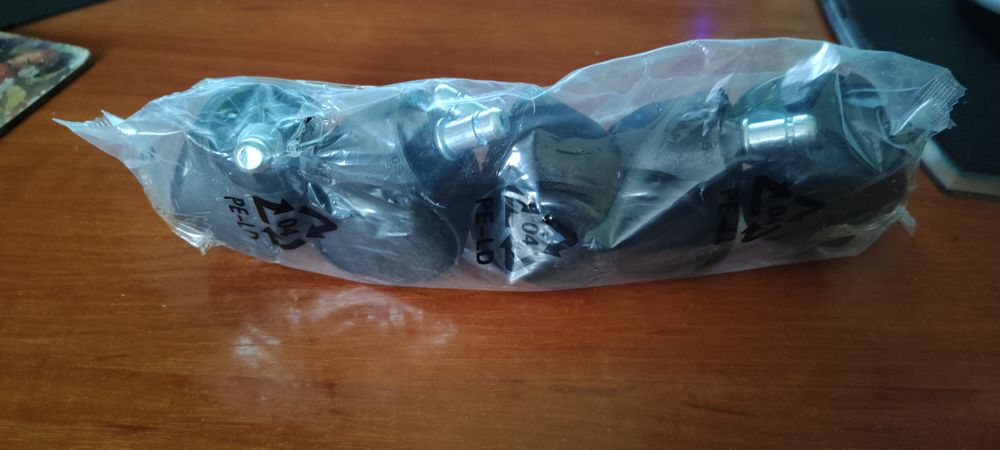 Kółka do krzeseł i foteli biurowych 5szt. z hamulcem