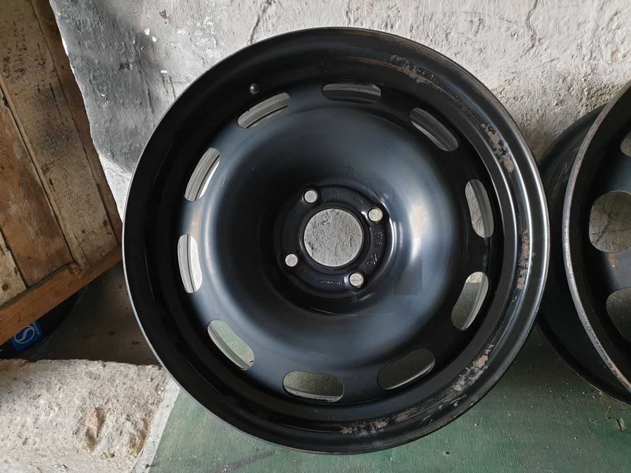 Felgi stalowe R16 4x108 6,5JX16H2 ET 38 Opel Corsa Peugeot 208