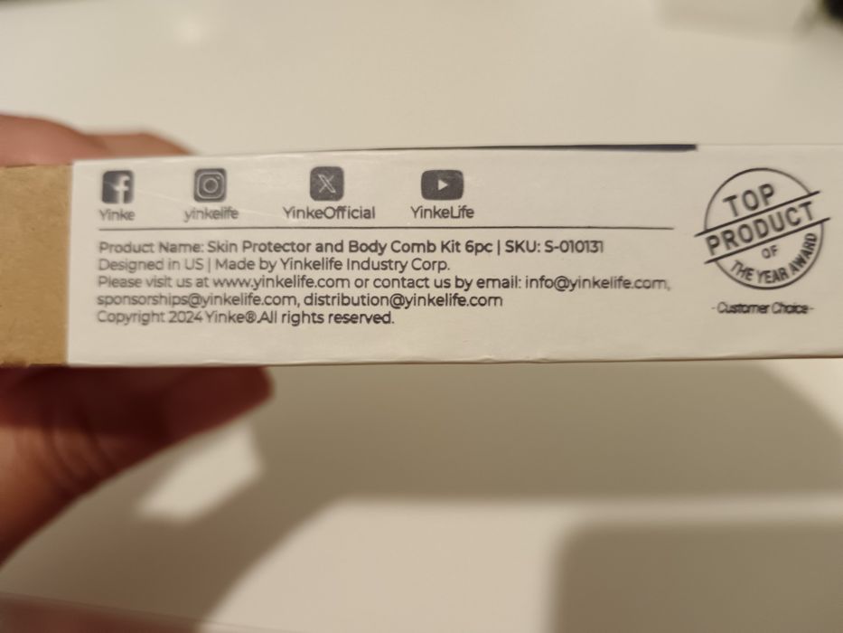 Kit yinke precision personal care Novo e embalado