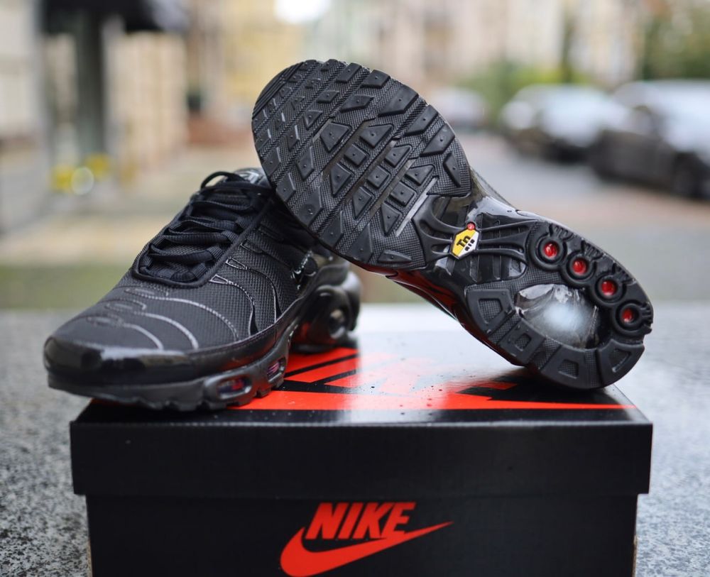 РОЗПРОДАЖ! Nike Air Max Plus TN Black | 40-45