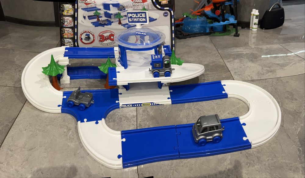 Детский игровой набор полиция Play Track City Wader (53520)