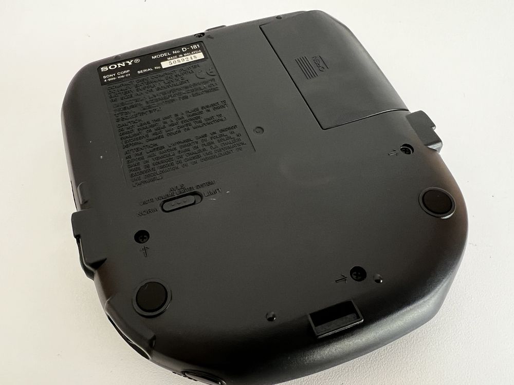 Leitor Sony Discman D-181 Groove