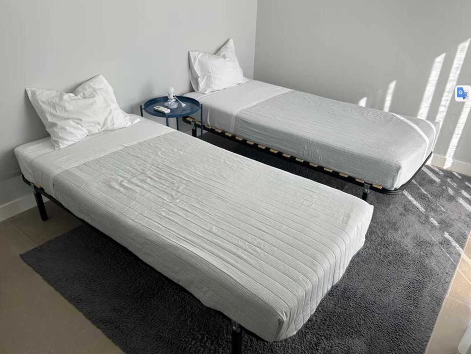 Quarto casal/criança completo c/ 2 camas 90x200 com colchão