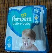 Памперсы Pampers 5 active baby