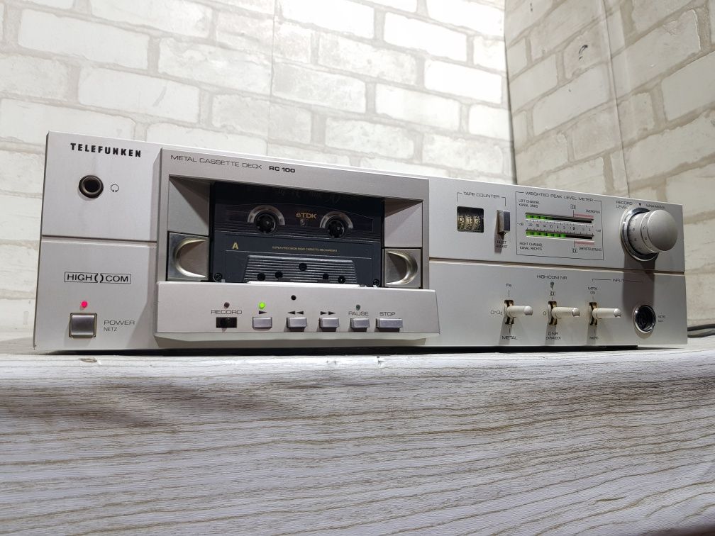Касетна стереодека TELEFUNKEN RC 100, б/у з Німеччини