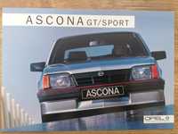 Prospekt Opel Acsona GT Sport