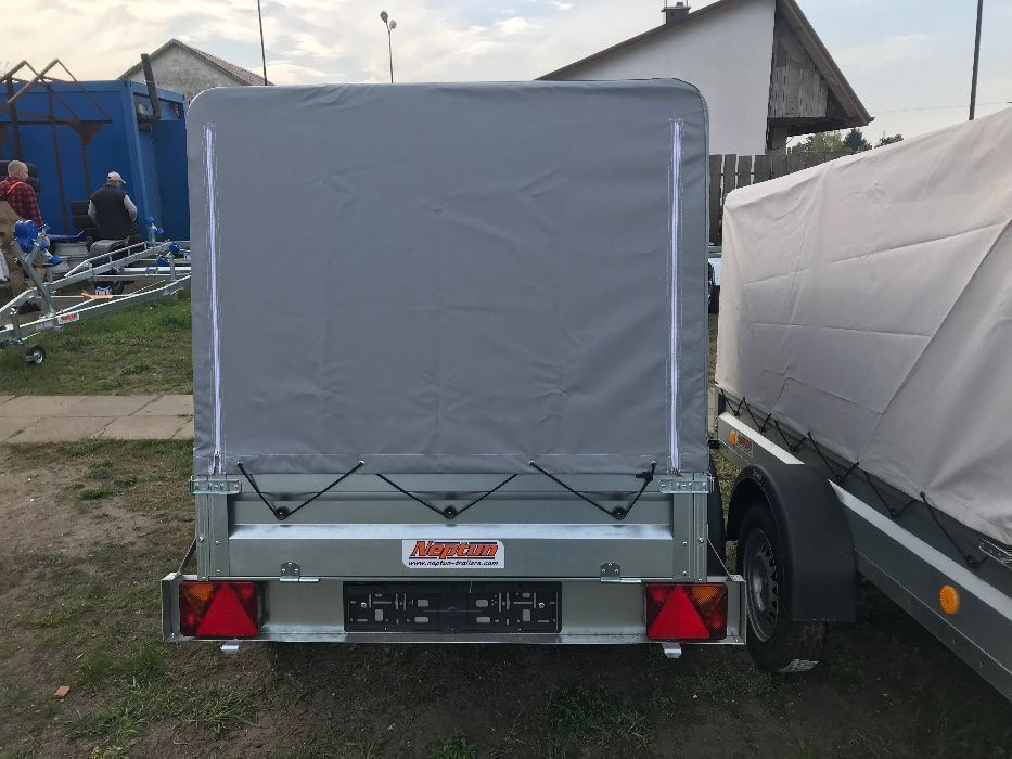 Przyczepka  NEPTUN przyczepa 202x114 plandeka dostawa cała Polska