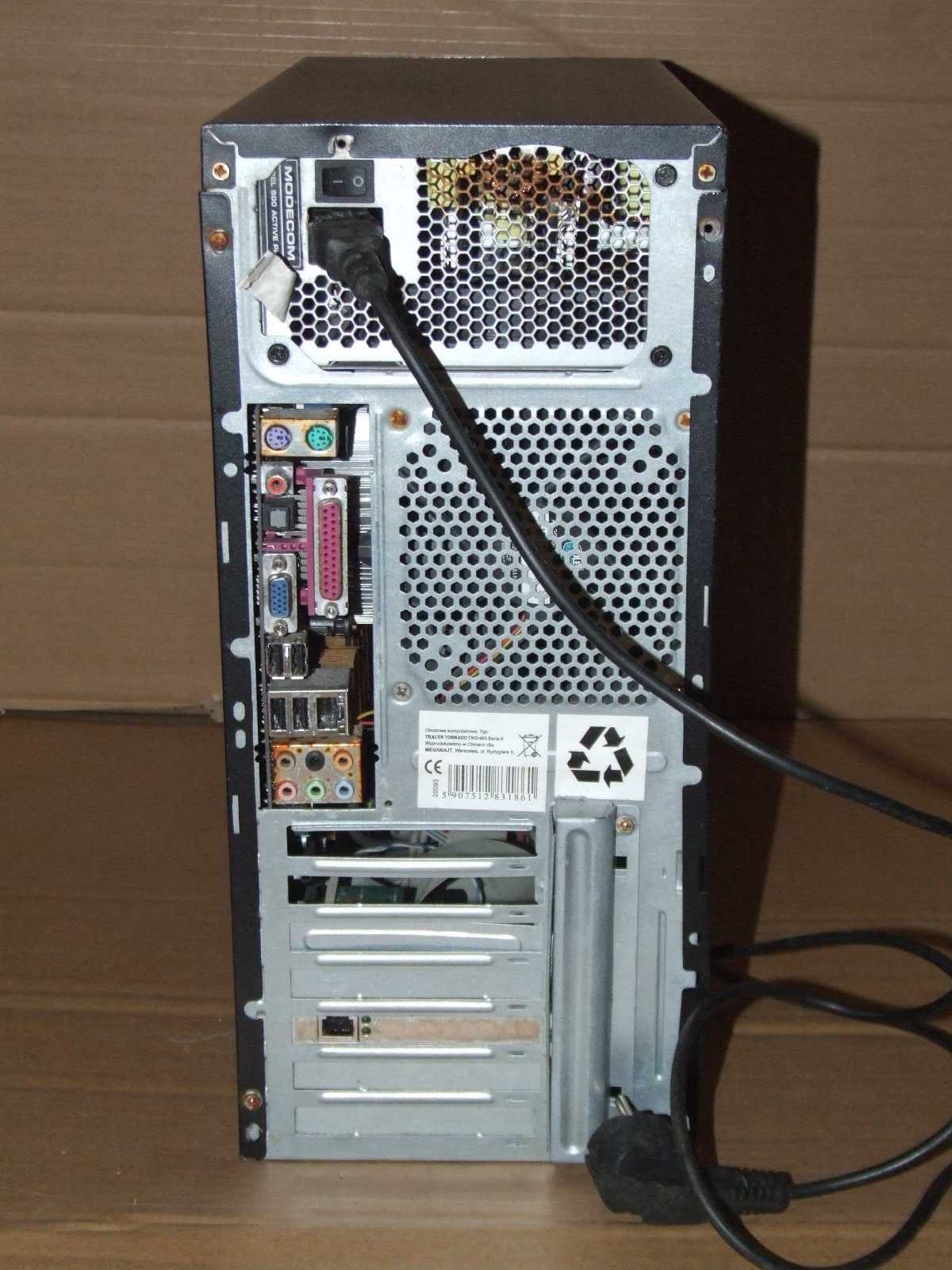 Komputer Tracer z Intel Core 2 Duo RAM 2 GB HDD 80 GB Windows XP