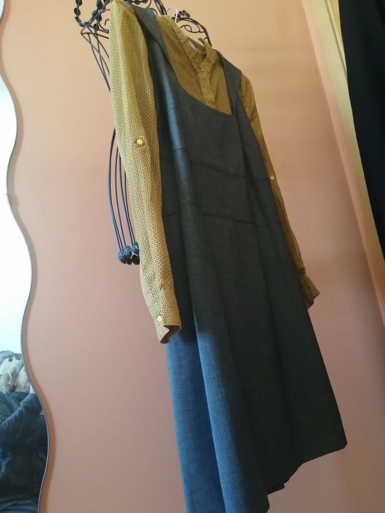 Vestido lanidor e blusa sfera