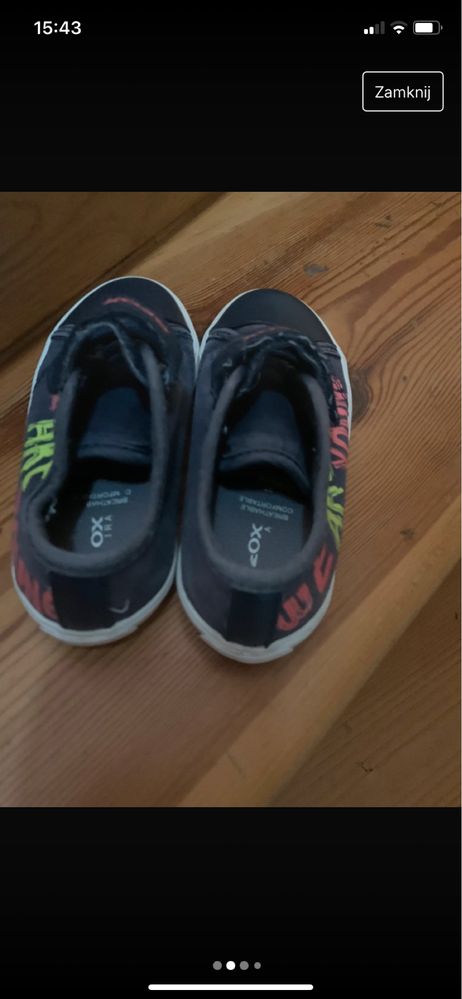 Buty tenisówki Geox 27